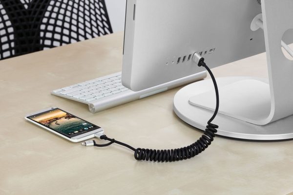 Just Mobile - AluCable Duo Twist Micro USB and Lightning Cable Sale