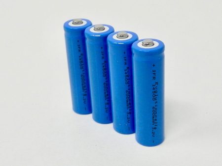 4 X LiFePO4 Batteries 3.2V AA Online