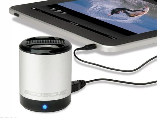 Scosche - boomCAN Small Wired Speaker Online Hot Sale