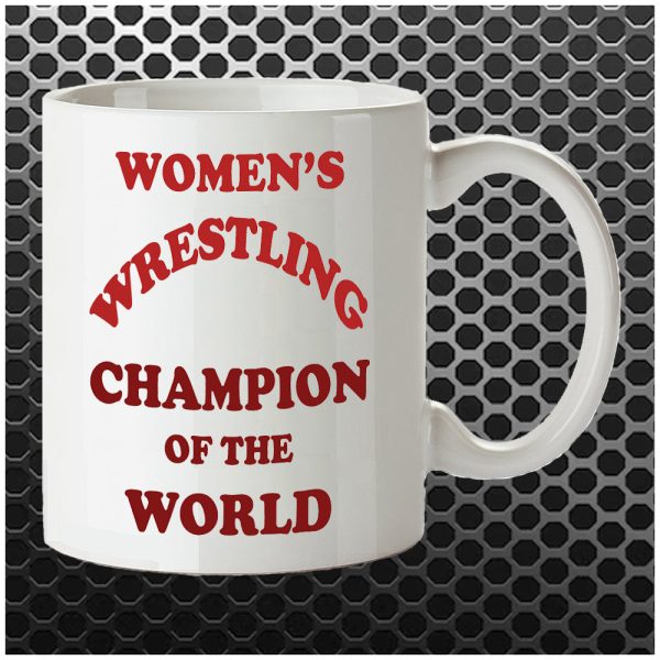 Women s Wrestling Champion Of The World - Andy Kaufman Inspired Mug For Cheap