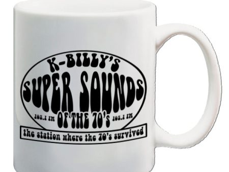 Reservoir Dogs Inspired Mug - K-Billy s Super Sounds Of The  70s For Sale