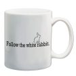 The Matrix Inspired Mug - Follow The White Rabbit on Sale