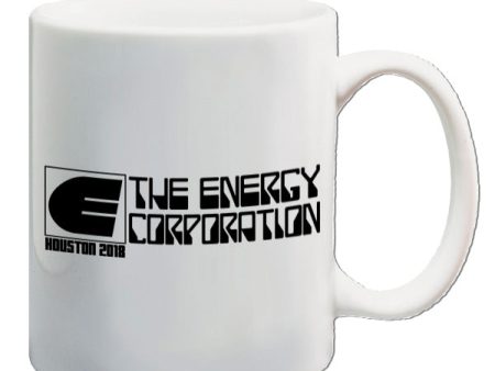 Rollerball Inspired Mug - The Energy Corporation Houston 2018 on Sale