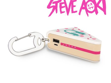 BUQU - Steve Aoki Cake Me 2,500 mAh Power Bank Online Sale