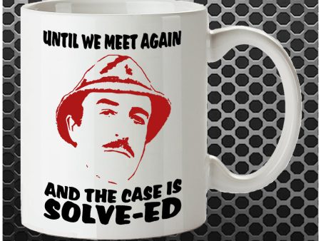 Until We Meet Again And The Case Is Solve-ed - The Pink Panther Inspired Mug Online