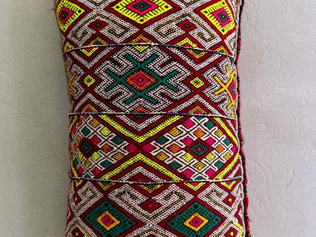 Ain Leuh Lumbar Pillow - Florescent Evil Eye Online Hot Sale