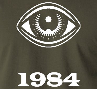 1984 Inspired T Shirt - George Orwell Online Sale