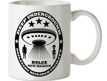 UFO Mug - Dulce New Mexico - Deep Underground Military Research Facility Fashion