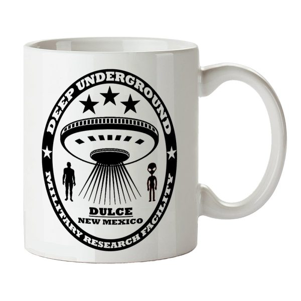 UFO Mug - Dulce New Mexico - Deep Underground Military Research Facility Fashion