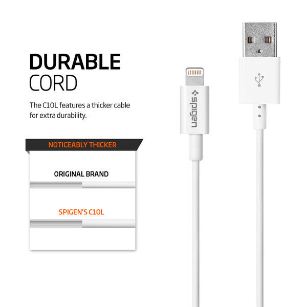 Spigen - USB Lightning Connector Charge and Sync Cable Online Sale