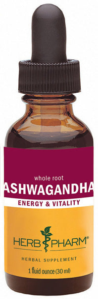 HERB PHARM - Ashwagandha Extract Mineral Supplement - 1 fl. oz. (29.6 ml) Online Hot Sale