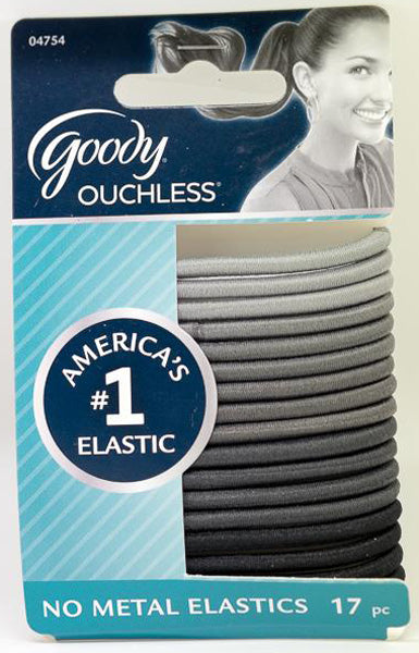 GOODY - Shades of Gray Elastics - 17 Pack For Cheap