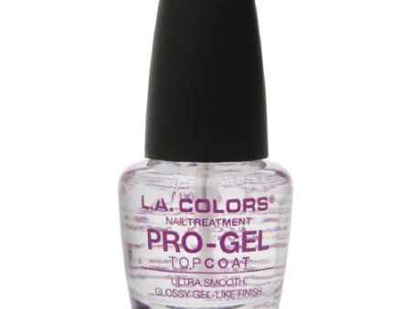 L.A. COLORS - Pro-Gel Top Coat Nail Treatment - 0.44 fl. oz. (13 ml) For Discount