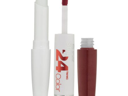 MAYBELLINE - SuperStay 24 2-Step Lipcolor 015 All Day Cherry  - 0.14 oz. Fashion