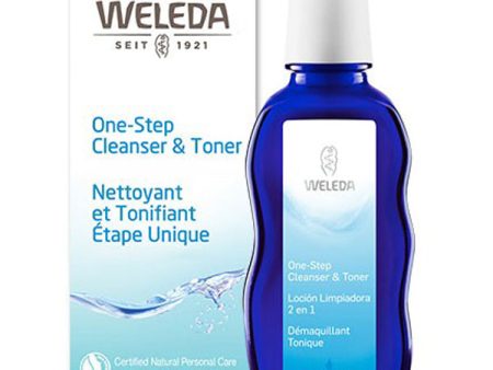 WELEDA - One Step Cleanser & Toner - 3.4 fl. oz. (100 ml) Hot on Sale