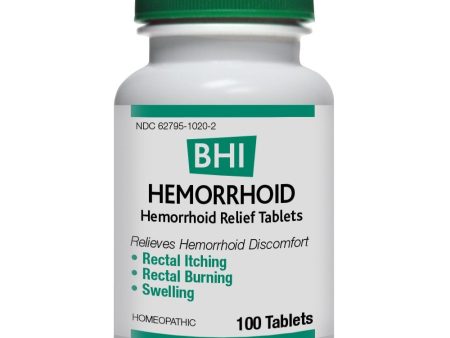 HEEL - BHI Hemorrhoid Relief Tablets - 100 Tablets Cheap