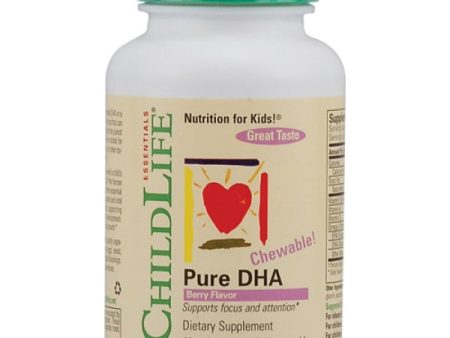 CHILDLIFE - Pure DHA 250 mg - 90 Softgels For Cheap