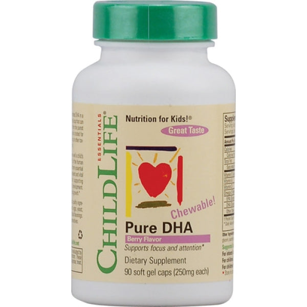 CHILDLIFE - Pure DHA 250 mg - 90 Softgels For Cheap