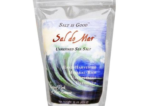 MATE FACTOR - Salt Works Natural Unrefined Sea Salt - Mineral Rich - 1 Pounds Fashion