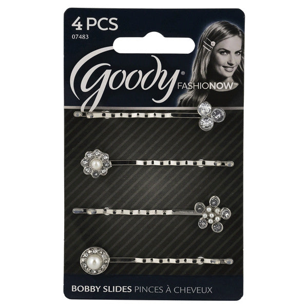 GOODY - Women s FashioNow Luxe Bobby Slides - 4 Pack Supply