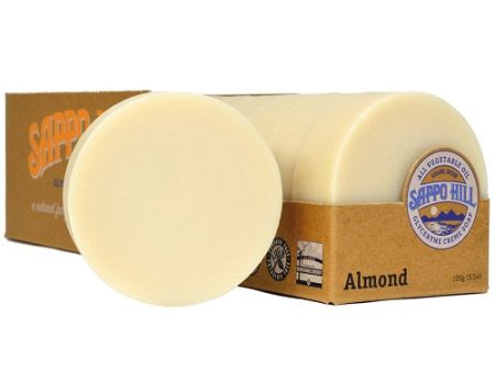 SAPPO HILL - Glycerine Creme Soap Almond - 12 x 3.5 oz. Bars For Cheap