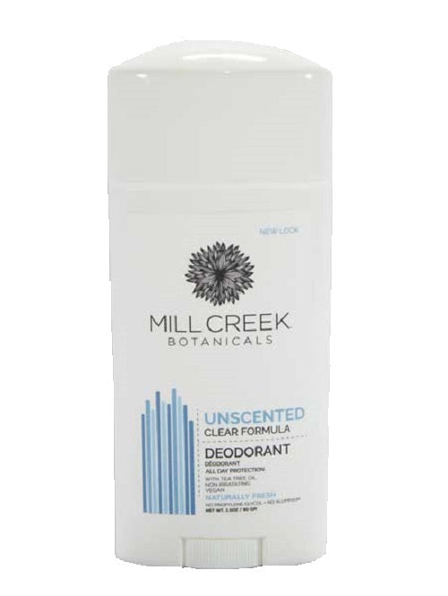 MILL CREEK - Botanical Unscented Deodorant - 2.5 oz Sale