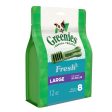 GREENIES - Fresh Dental Dog Treats Large - 8 Treats (12 oz. 340 g) Online