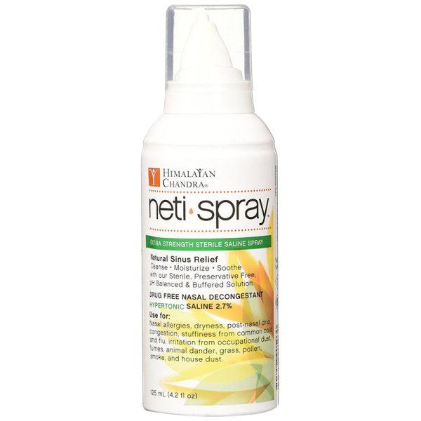 HIMALAYAN - Neti Spray Extra Strength Sterile Saline Spray - 4.2 fl. oz. (125 ml) Online Hot Sale