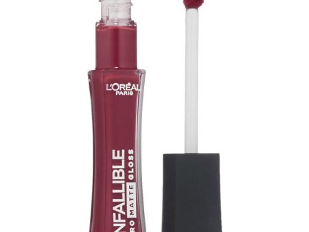 L OREAL - Infallible Pro-Matte Gloss Forbidden Kiss - 0.21 fl. oz. (6.3 ml) For Cheap