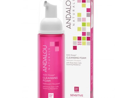 ANDALOU - 1000 Roses Cleansing Foam -  5.5 fl. oz. (163 ml) Online Hot Sale