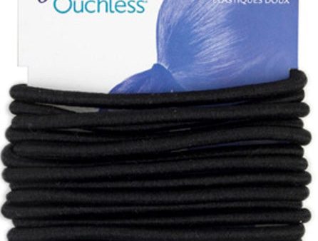 GOODY - Ouchless Hair Ties for Thick Hair Black - 14 Count Hot on Sale