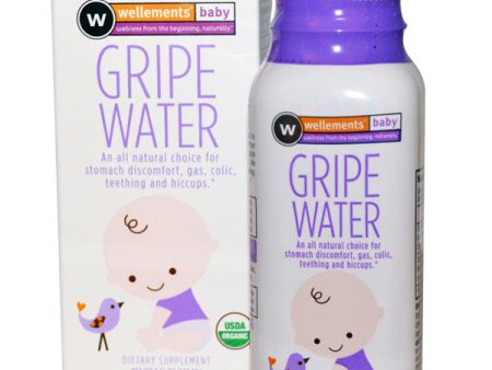 WELLEMENTS - Organic Gripe Water for Colic - 4 fl. oz. (120 ml) on Sale