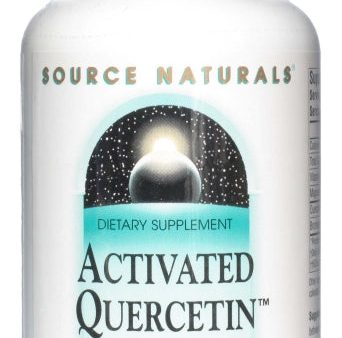 SOURCE NATURALS - Activated Quercetin - 100 Tablets Supply