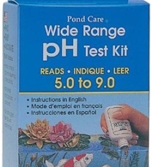 PONDCARE - Liquid Wide Range pH Test Kit - 1 Kit Hot on Sale