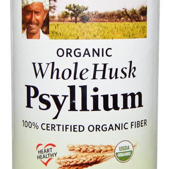 ORGANIC INDIA - Organic Whole Husk Psyllium - 12 oz. (340 g) on Sale