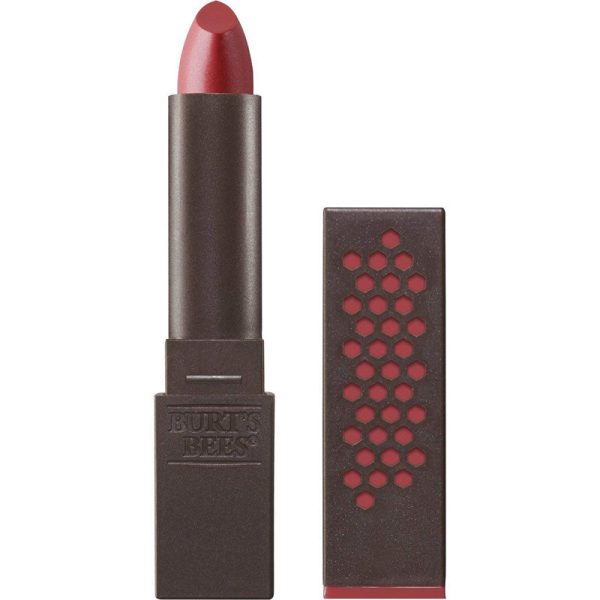 BURT S BEES - 100% Natural Glossy Lipstick, Blush Ripple - 0.12 oz. (3.4 g) on Sale