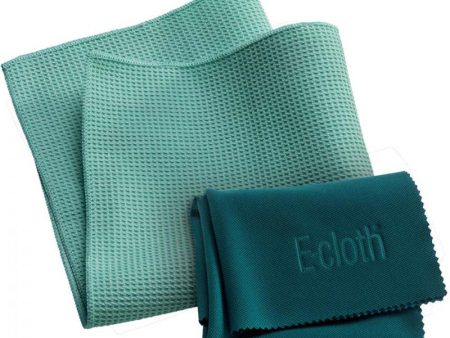 E-CLOTH - Window Cleaning Pack - 2 Cloths Hot on Sale