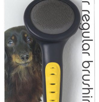 JW PET - Gripsoft Slicker Dog Brush Soft Pin Small - 1 Brush on Sale