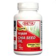 DEVA - Vegan Chia Seed Oil - 90 Vegan Caps For Discount