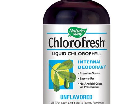 NATURES WAY - Chlorofresh Liquid Chlorophyll Unflavored - 16 fl. oz. (473.1 ml) Online