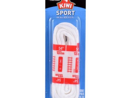 KIWI - Sport Oval Athletic Shoe Laces White - 54 Inches Online