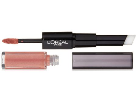 L OREAL - Infallible Pro-Last Lipcolor 123 Always Almond - 0.17 fl. oz. (5.2 ml) Hot on Sale