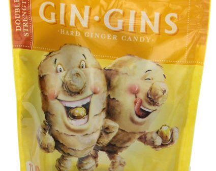 GINGER PEOPLE - Gin Gins Double Strength Hard Ginger Candy - 12 x 3 oz. Packs Discount