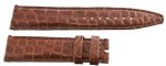 Corum 21mm x 18mm Brown Alligator Leather Mens Watch Band Strap NEW For Discount