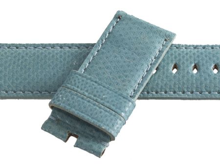 LOCMAN Men s 24mm x 24mm Turquoise Lizard Leather Watch Band on Sale