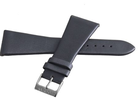 LOCMAN Men s 28mm Grey Fabric Silver Buckle Watch Band Strap Cheap